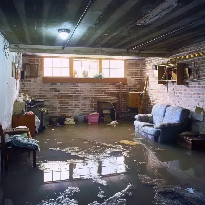 Flooded Basement Cleanup in Bridport, VT